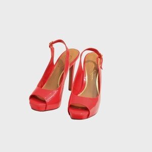 Jessica Simpson Slingback Peep-Toe Heels